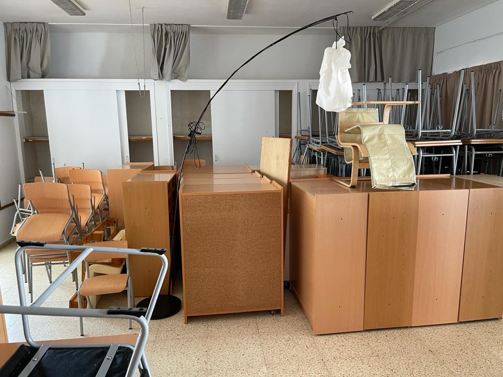 Mudanza Mobiliario Colegio Formentera 15